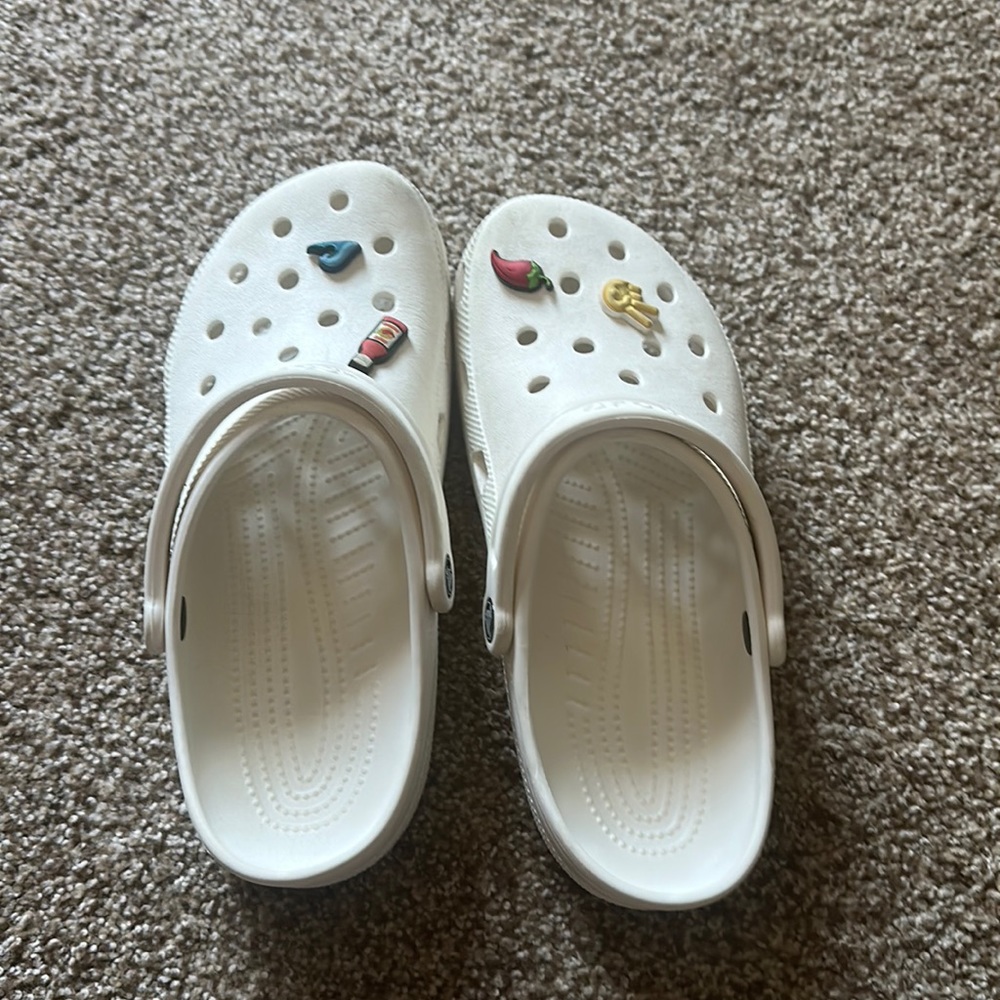 white crocs